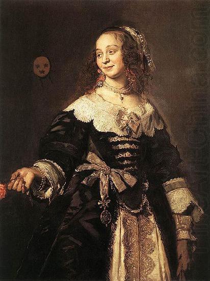 Frans Hals Portrait of Isabella Coymans china oil painting image